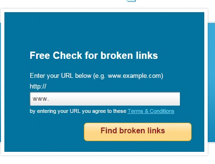 روش تشخیص لینک شکسته شده در سایت