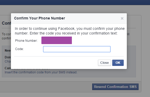 عضویت در فیس بوک