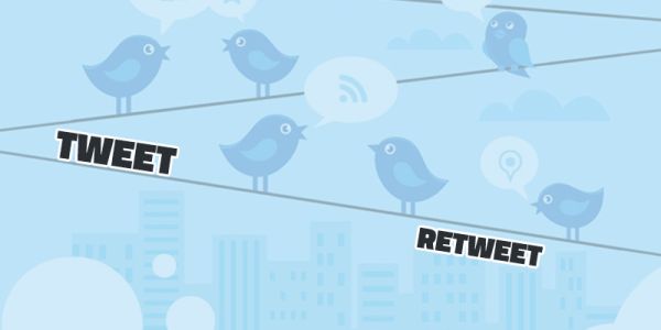 چگونه مطالب را ریتوییت کنیم